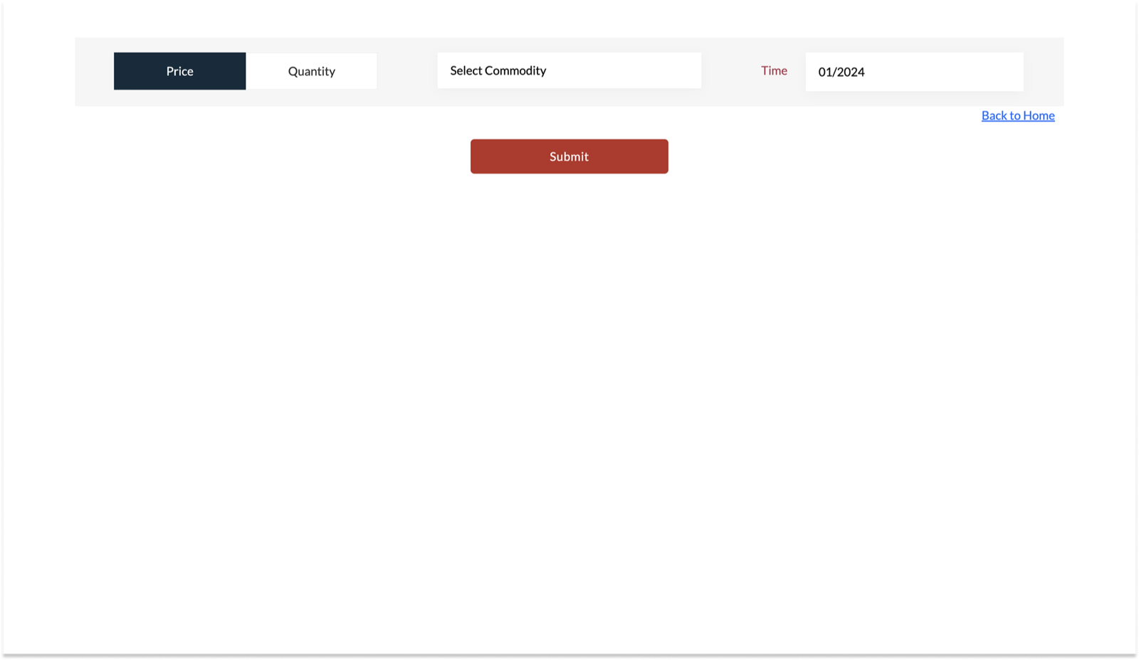 Agrimarket before the redesign, screen 2