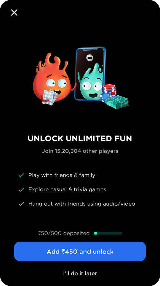 Feature paywall experiment