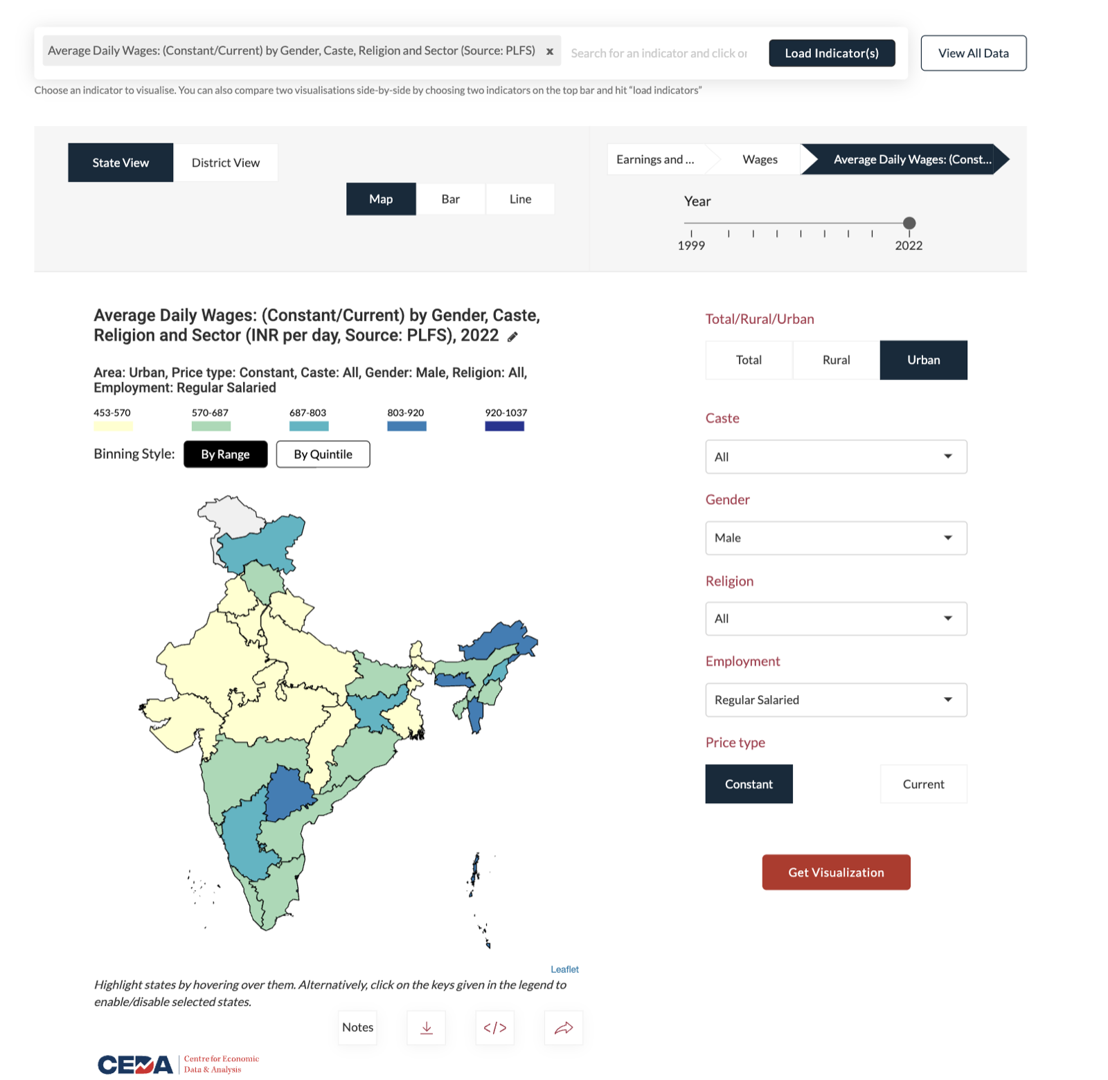 The old SEDP portal before the redesign